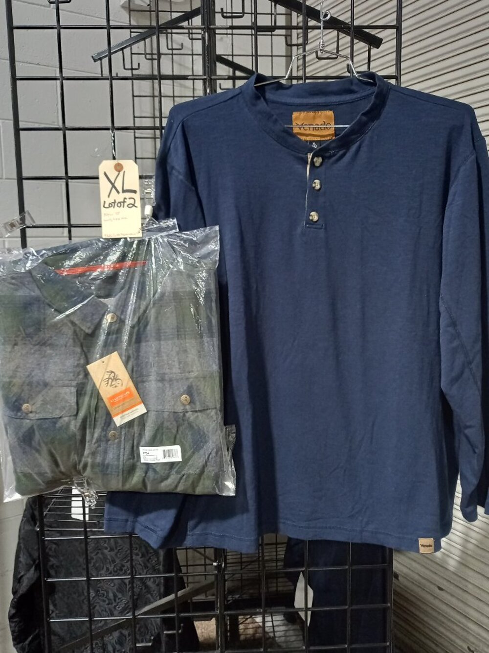 Men's Shirt Jacket and Long Sleeve Henley | XL